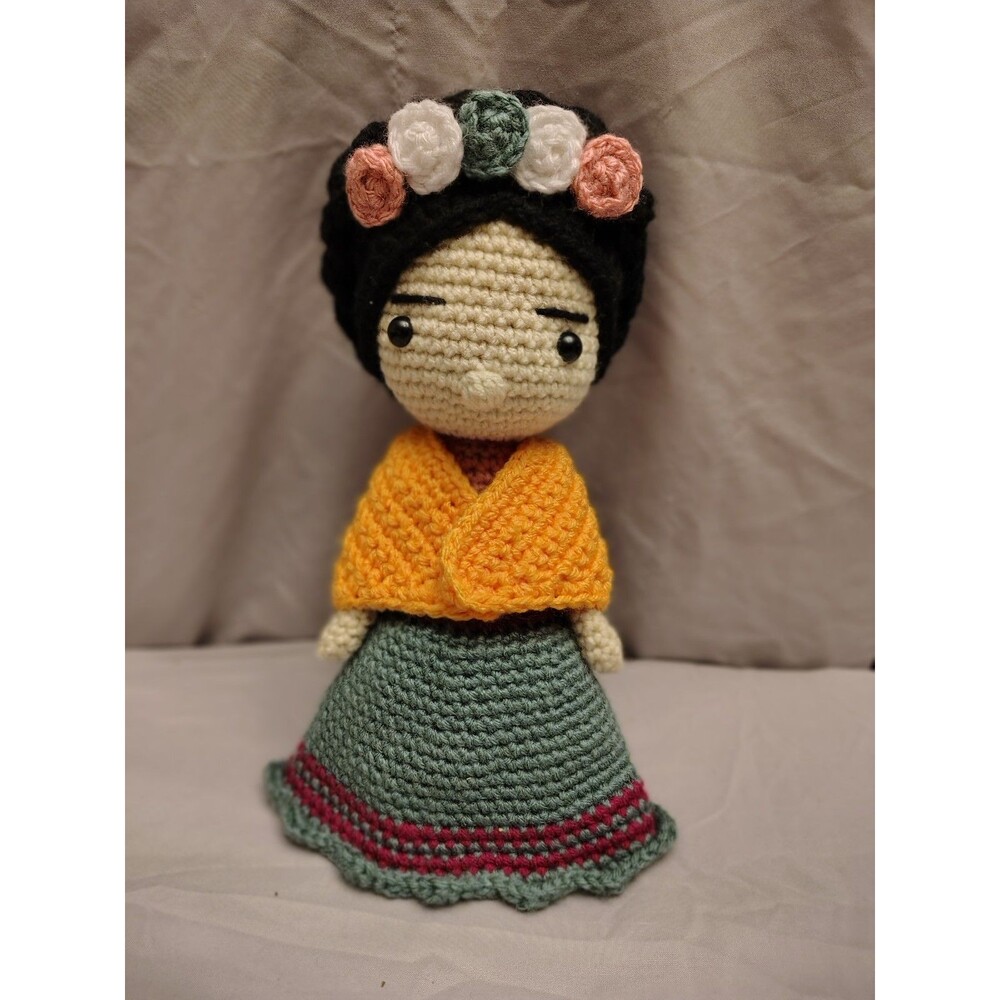 Crocheted Frita  doll